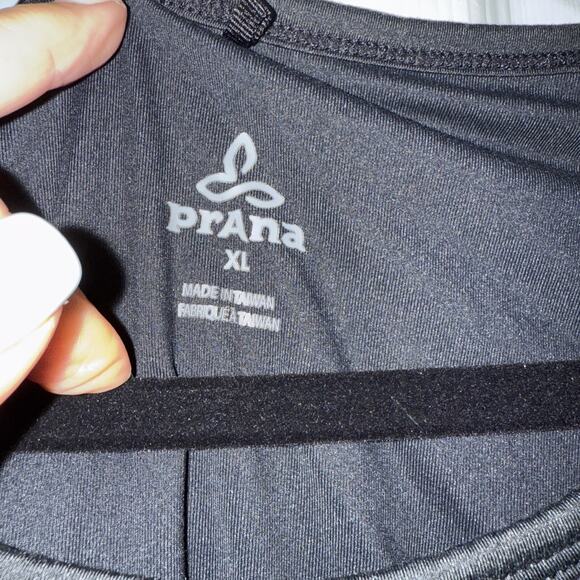 Prana Dress‎ SzXL Black Built-in Bra Active Casual Athleisure Sleeveless - Picture 4 of 11